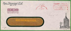 ZA1902 - MEXICO - POSTAL HISTORY - 1968  OLYMPIC Red Mechanical Postmark
