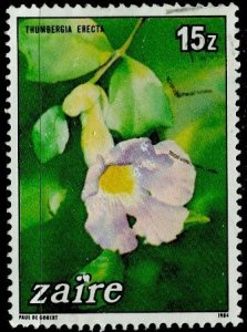 Zaire 1984; Sc. # 1147; Used Single Stamp