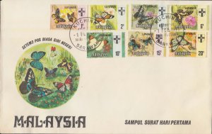 Malaysia Scott Sarawak 235-241 Unaddressed.