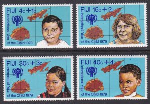 Fiji Sc #B7-B10 MNH