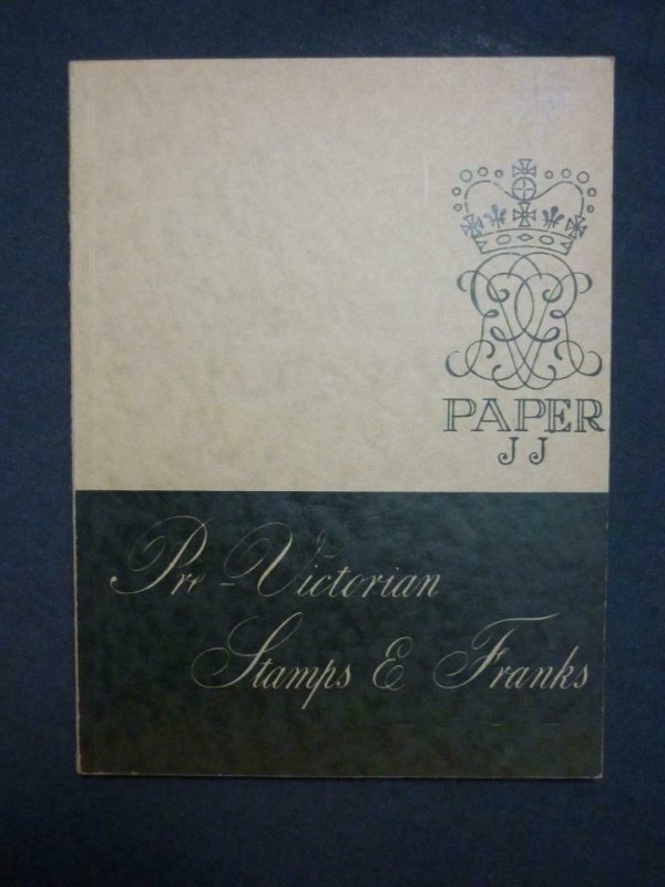 PRE-VICTORIAN STAMPS & FRANKS by BATCHELOR & PICTON-PHILLIPS