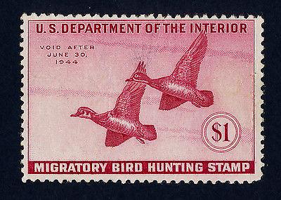 USA RW10 MH - Duck Stamp, Wood Duck