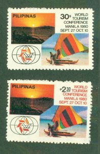 PHILIPPINES 1484-5 MNH BIN $2.00