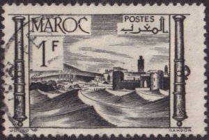 French Morocco #225 Used