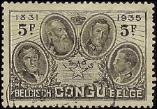 BELGIAN CONGO   #165 USED (4)