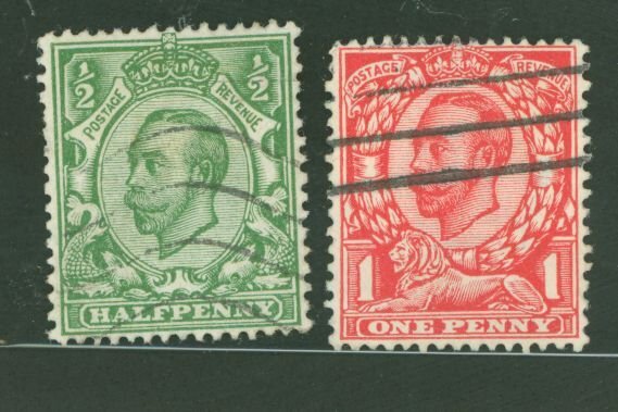 Great Britain #152/154 Used Single (Complete Set)