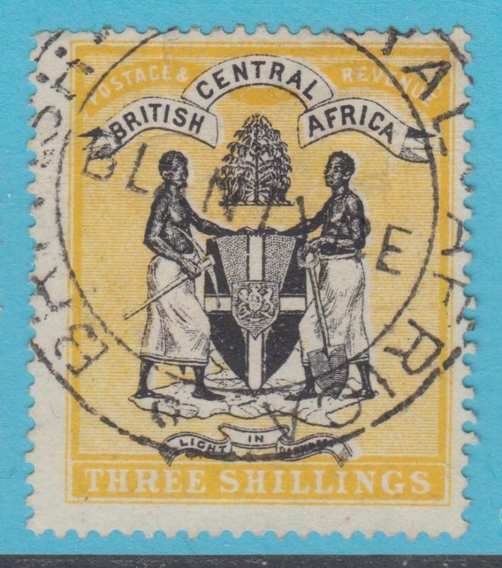 BRITISH CENTRAL AFRICA 27  USED - NO FAULTS VERY FINE! - MHF