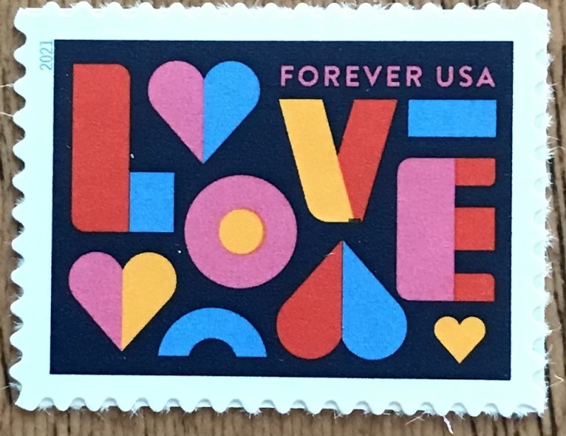 US #5543 MNH Single Love (.55) SCV $1.10