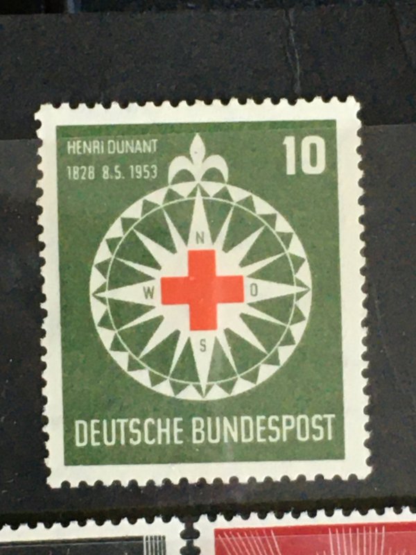 1953 Germany Red Cross Sc# 696, MNH