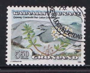 Greenland  #192   cancelled  1989  plants  5.50k