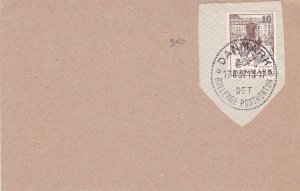 Denmark 1937 Denmark Cancel Man Riding Horse Illust. Stamp Card Ref 45730