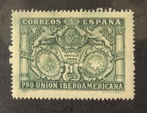 Spain 1930 Scott 433 MH - 1c,  Ibero-America Exposition, Seville