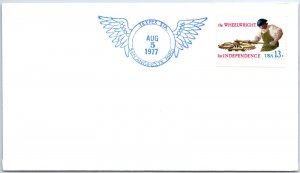 US SPECIAL EVENT POSTMARK COVER EAGLE WINGS AT SAN ANGELO TEXAS TEXPEX 1977 D