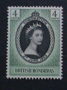 ​BRITISH HONDURAS-1953 SC#143 OVER 69 YEARS OLD STAMP- MLH-VERY FINE