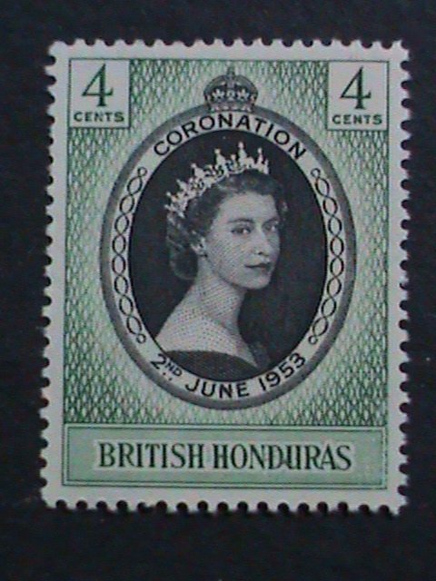 ​BRITISH HONDURAS-1953 SC#143 OVER 69 YEARS OLD STAMP- MLH-VERY FINE