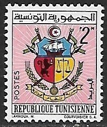 Tunisia # 401 - Arms of Tunisia - used.....{Gn16}
