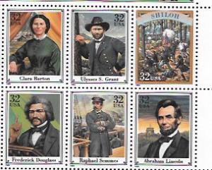 US MNH Full Sheet #2975  Civil War
