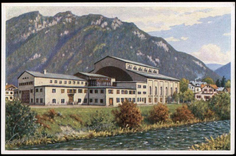 Germany 1930 Oberammergau Bavaria Passionspiel Private GSK Postal Card Cov 68576