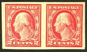 U.S. #482 MINT PAIR OG NH