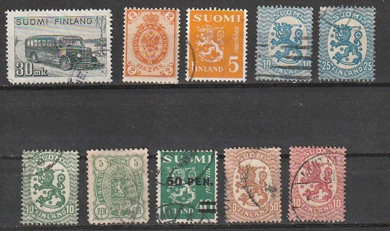 Finland Used lot 191001-8