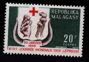 Madagascar Scott 379 Leprosy Day stamp MH*