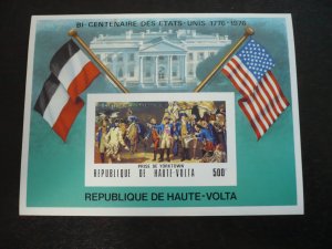 Stamps - Upper Volta - Scott# C244 - Mint Never Hinged Souvenir Sheet