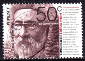 Australia…2003 The 100th Anniversary of the High Court 