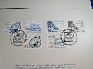 UNITED NATIONS  -  AMERIPEX '86  PRESENTATION PACK   USED FDC