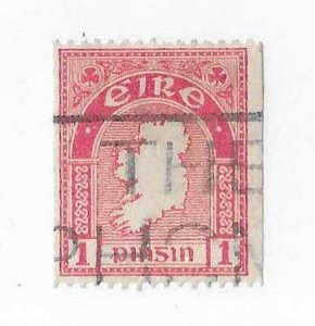 Ireland Sc #87 1p coil single used VF