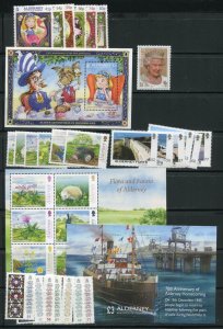 Alderney Stamps & Sheets From the 2015 Yearbook MNH Alice in Wonderland, etc