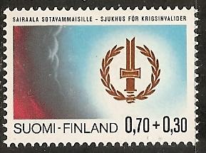 Finland B206 Mint OG 1976 Disabled Veterans Assoc.