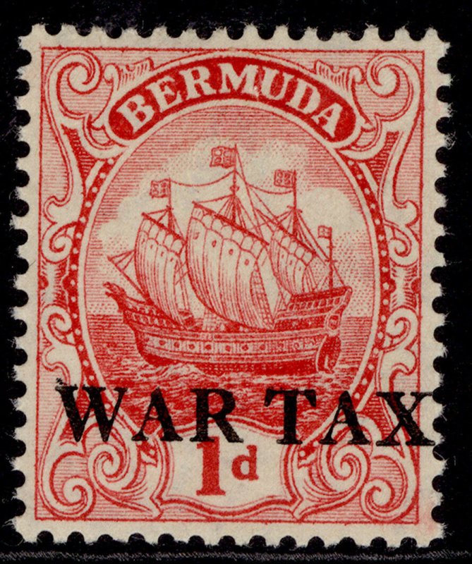 BERMUDA GV SG56, 1d red, NH MINT. 