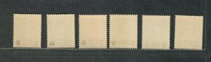 Vatican City Sc#35-40 M, 4 High Values Are Signed, Cv. $3680