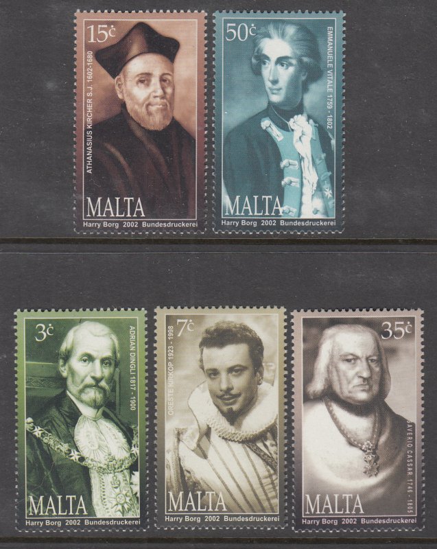 Malta 1092-1096 MNH VF