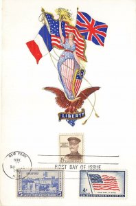 1042A 8c GENERAL JOHN J. PERSHING - Souvenir booklet