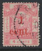 North Borneo  SG 63 Used OPT  please see scans & details