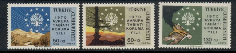 Turkey 1970 European Nature Conservation year MLH