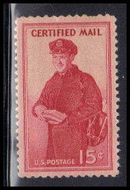 FA1 15c Mailman Very Fine MNH KA9039