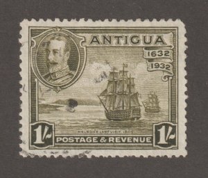 EDSROOM-17096 Antigua 74 Used 1932 High Value 300 Years Antigua Colony CV$32.50