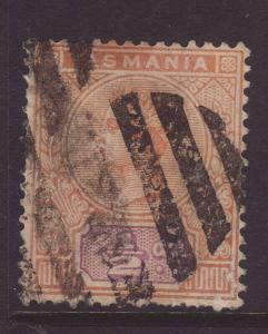 1892 Tasmania ½d Used
