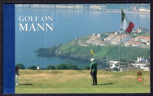 Isle of Man 752a-756a Golf Booklet MNH VF