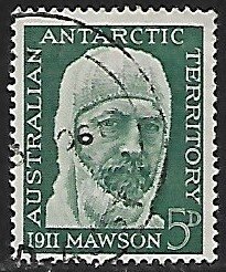 Australian Antarctic Territory # L7 - Sir Douglas Mawson - used....(KlBl9)