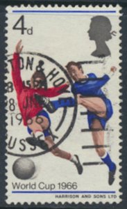 GB  SC# 458  SG 693  Used  World Cup Football   see details & scans