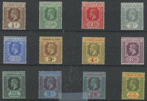 Leeward Islands #46-57 Unused Single (Complete Set) (King)