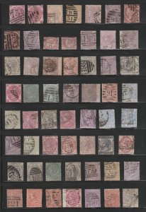 GB Q/VIC COLLECTION+KGV SEAHORSES TO 10sh GREAT FOR RESALE AT ONLY £2 EACH