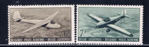 Belgium C13-14 NH 1951 Gliders