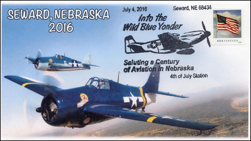 2016, Seward Nebraska, 4th of July, Aviation, Planes, 16-276