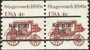 # 1898Ab MINT NEVER HINGED PRE-CANS. STAGECOACH