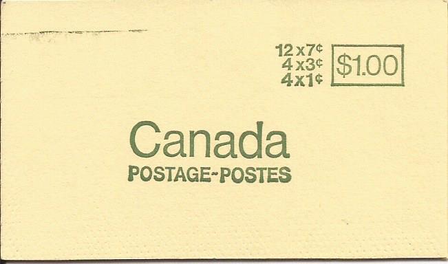 1971 $1.00 Stamp Booklet