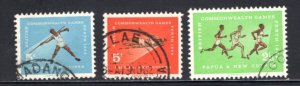 Papua New Guinea #171-173  VF,  Used   CV  2.60   ....  4900091